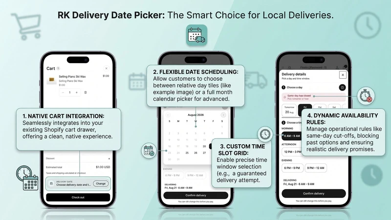 RK Delivery Date Picker