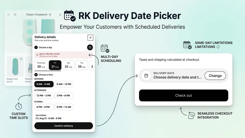 RK Delivery Date Picker
