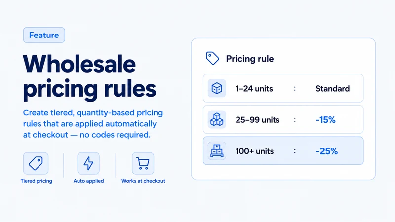 Simplify B2B Wholesale App