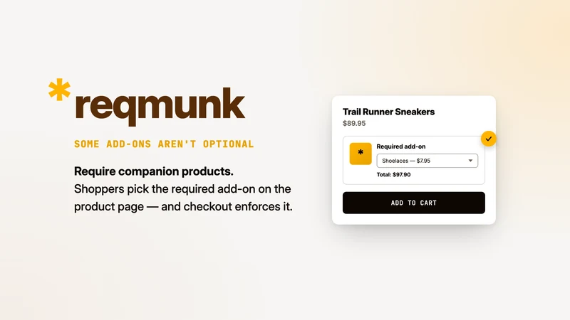 Reqmunk: Require add‑ons