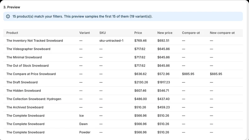 PriceSafe Bulk Price Editor