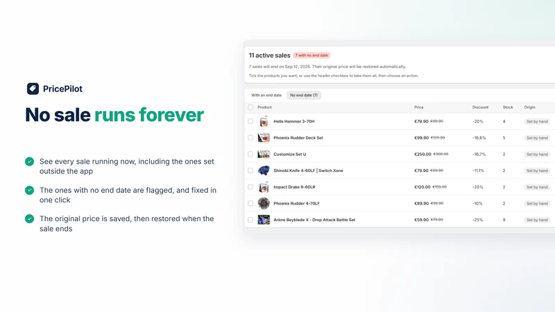 PricePilot: Sale Scheduler