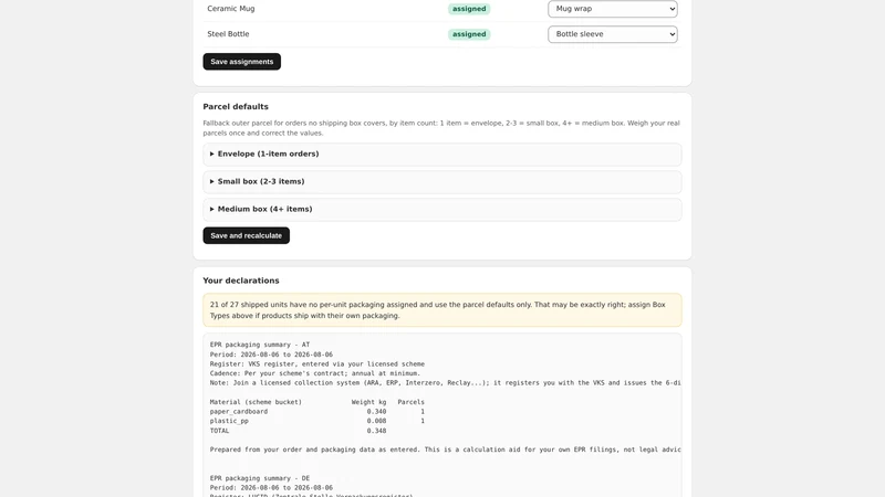 PPWR & EPR Compliance