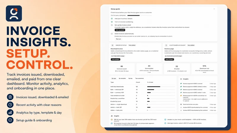 AE: B2B & B2C Order Invoices