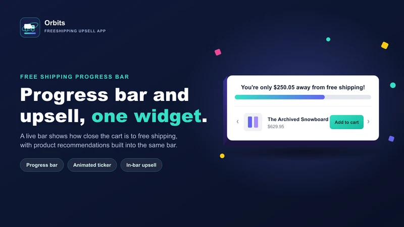 Orbits FreeShipping Upsell App