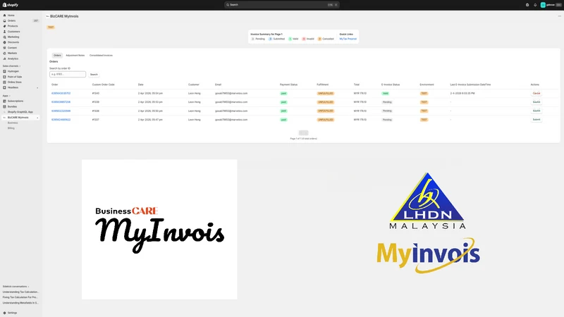 BizCare MyInvois