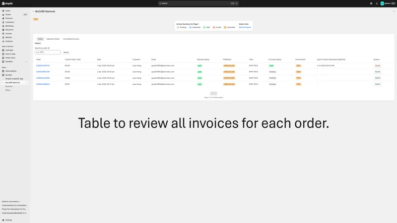 BizCare MyInvois