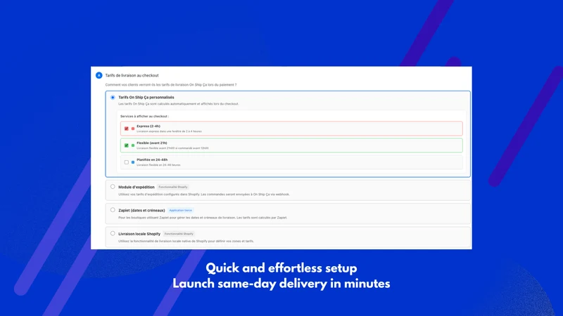 OnShip delivery services