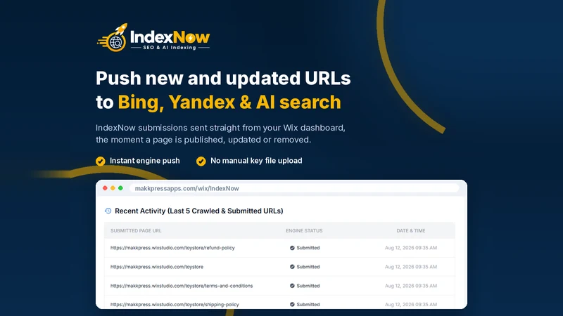IndexNow | SEO & AI Indexing