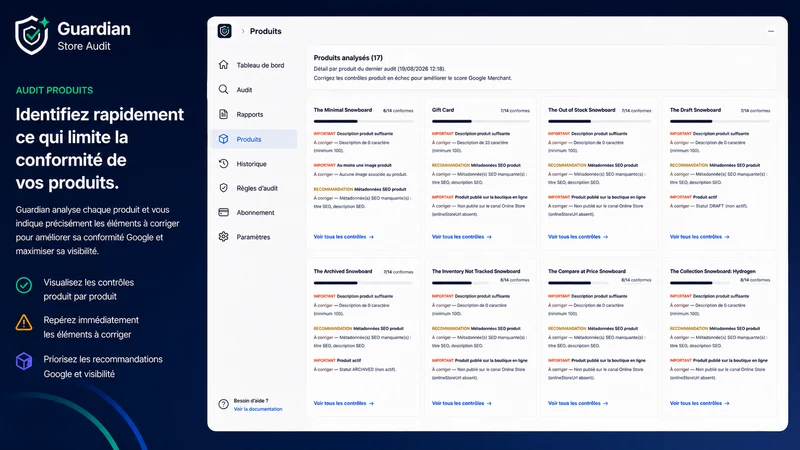 Guardian Store Audit