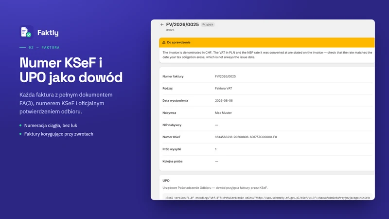 Faktly: KSeF Invoicing