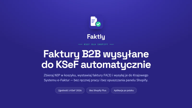 Faktly: KSeF Invoicing