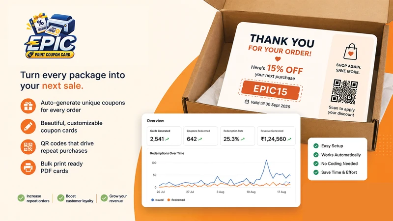 EPIC: Printable Coupon Cards