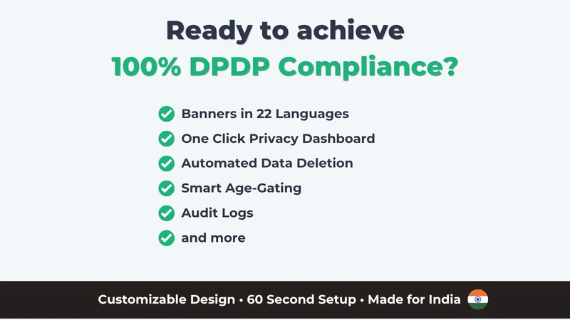 DPDP Compliant