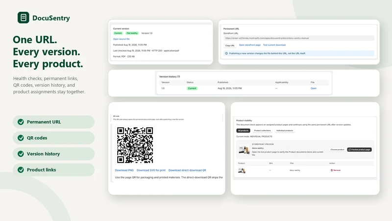 DocuSentry: Product Docs