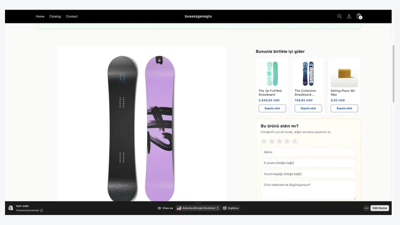 Öneri Kiti: Cross‑Sell Picks