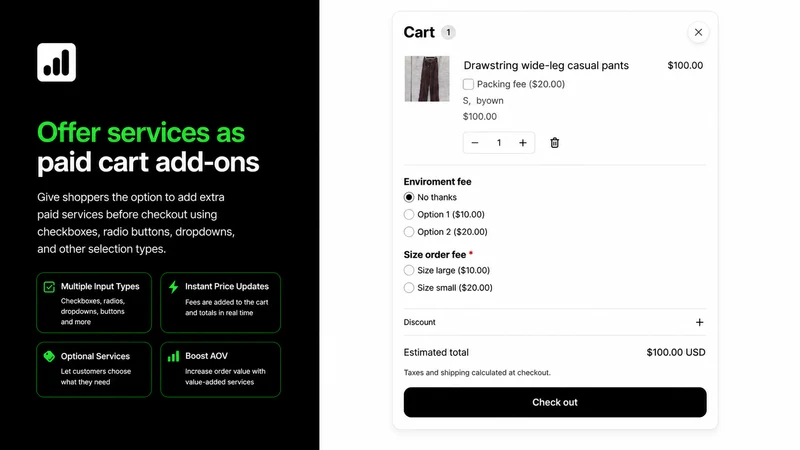 LIO ‑ Fees & Surcharge