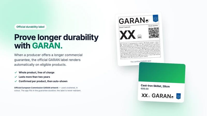 Consentico EU Warranty & GARAN