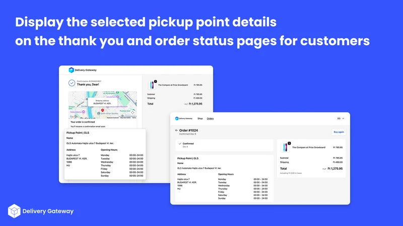 Delivery Gateway Pickup & Ship