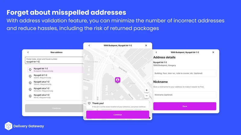 Delivery Gateway Pickup & Ship