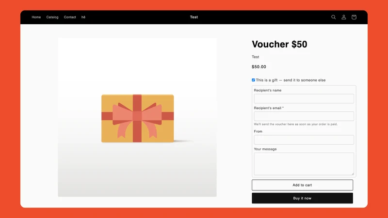 PDFVoucher: Product Vouchers