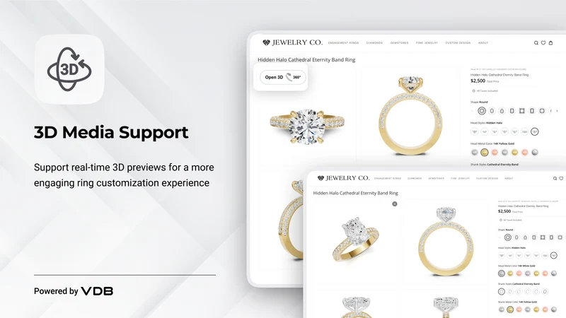 VDB Jewelry Configurator