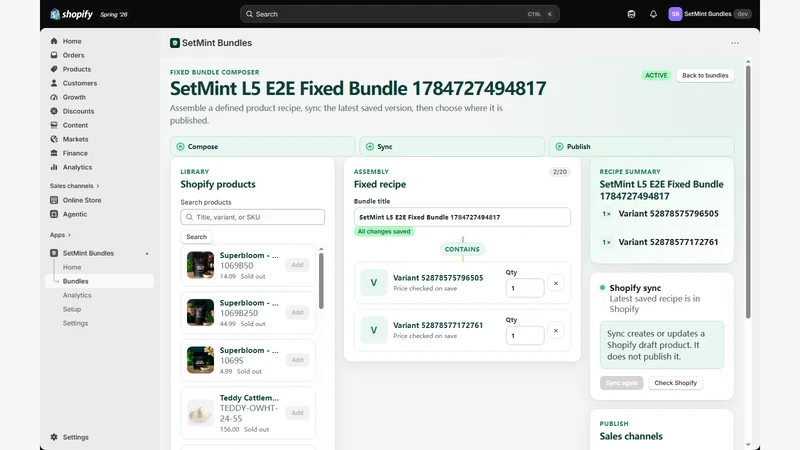 SetMint Bundles