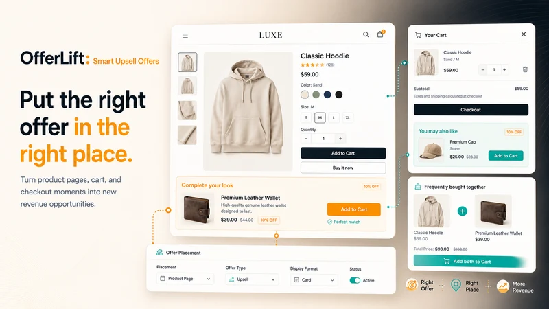 OfferLift: Smart Upsell Offers