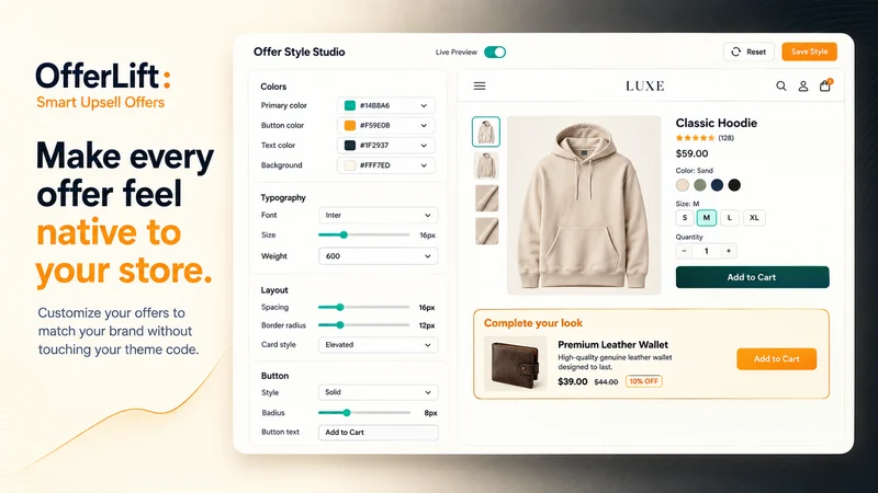 OfferLift: Smart Upsell Offers