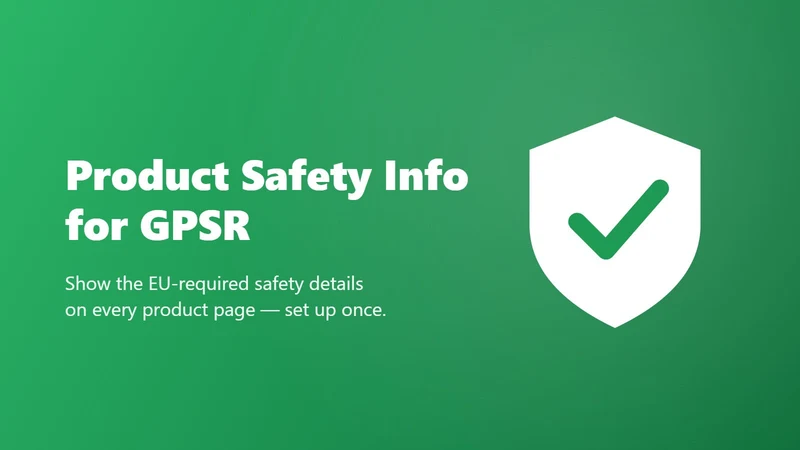 GPSR & CLP Product Safety