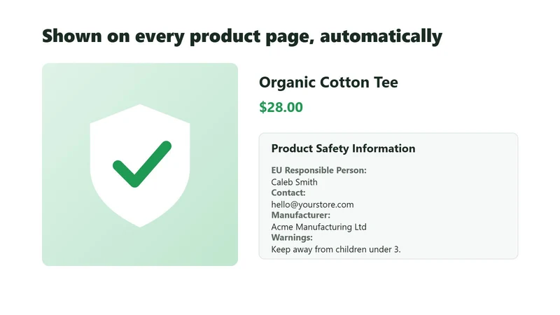 GPSR & CLP Product Safety