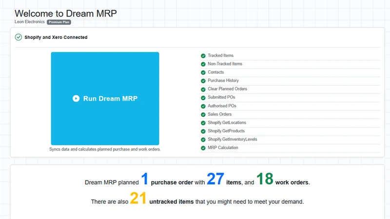 Dream MRP