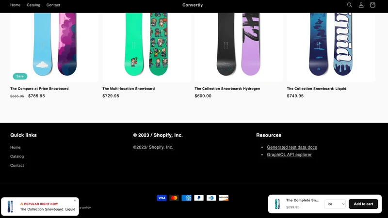 CONVERTLY: Conversion Widgets