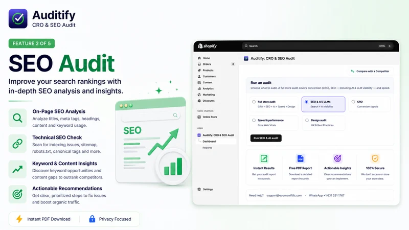 Auditify: CRO & SEO Audit