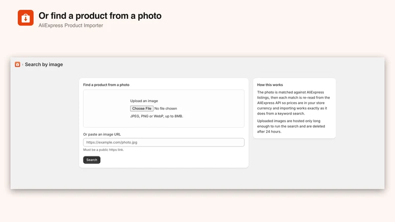 AliExpress Product Importer