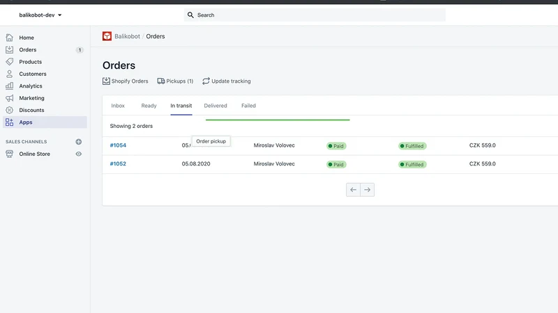 3NODE Balikobot Integration