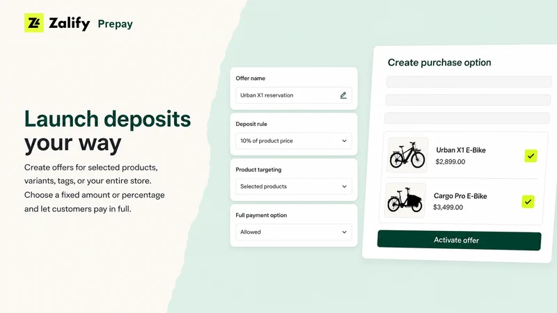 Zalify Prepay
