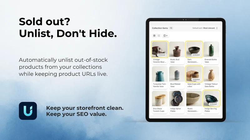 Unlistr: Unlist Sold Out