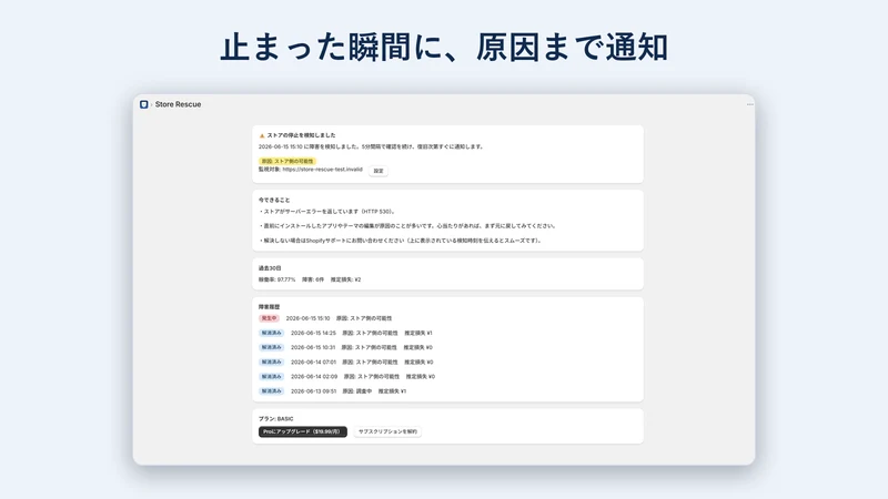 Store Rescue（ストアレスキュー）