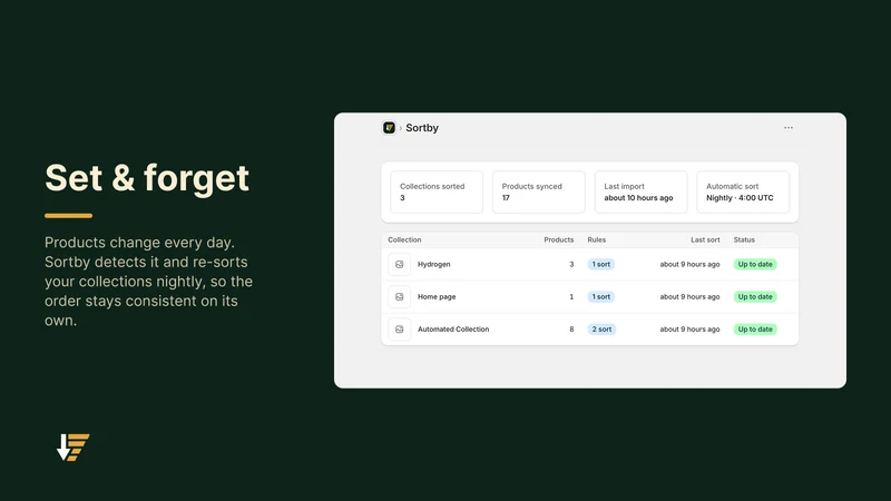Sortby ‑ Collection Sort