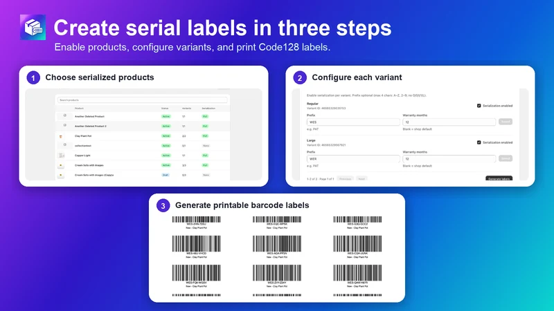 Serial Number Manager