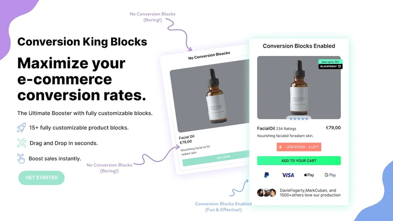 ConversionsKing Product Blocks