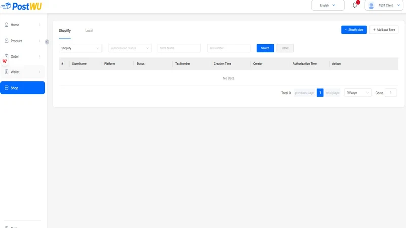 PostWu Dropshipping