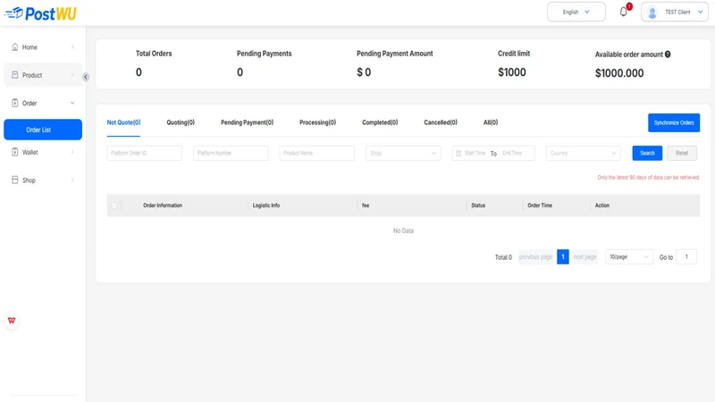 PostWu Dropshipping