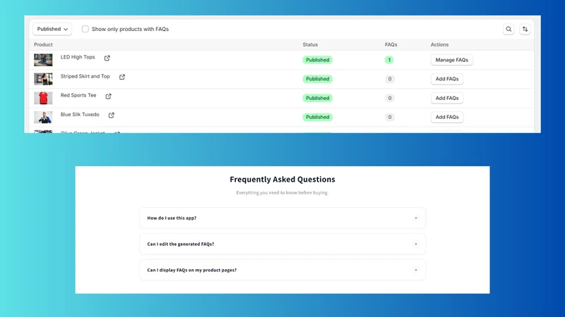 FAQora: AI FAQ Builder