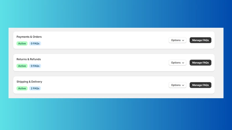 FAQora: AI FAQ Builder