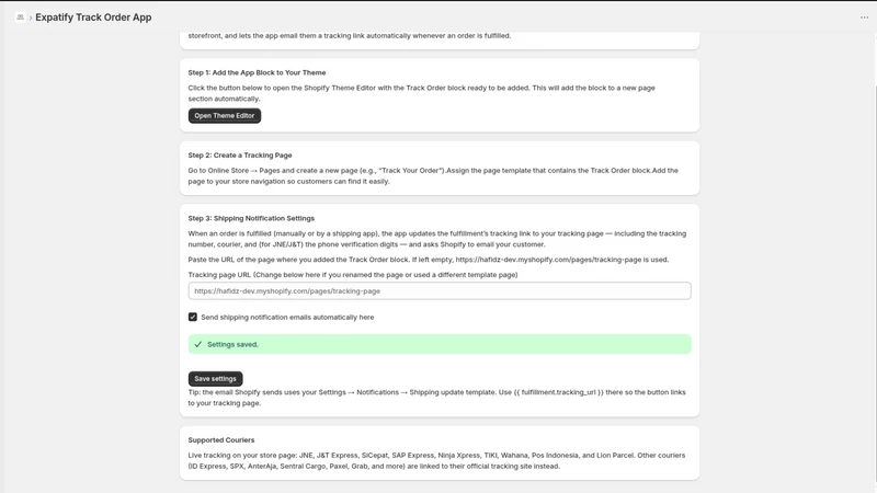 Makasee Order Tracking App
