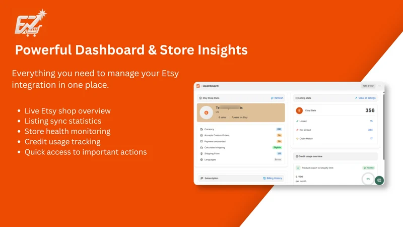 Etsy Importer ‑ EcomZenith