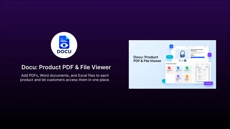 Docu Product PDF & File Viewer