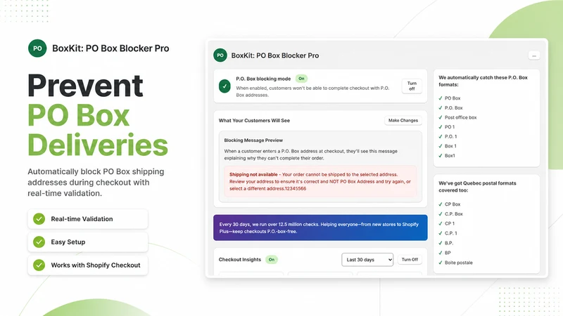 BoxKit: PO Box Blocker Pro